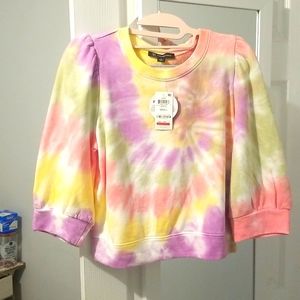 INC tye dye sweater